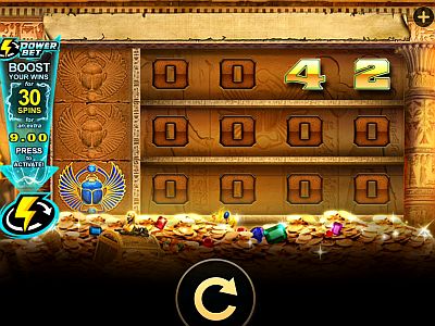 The Golden Vault Of The Pharaohs Power Bet Slot Machine
