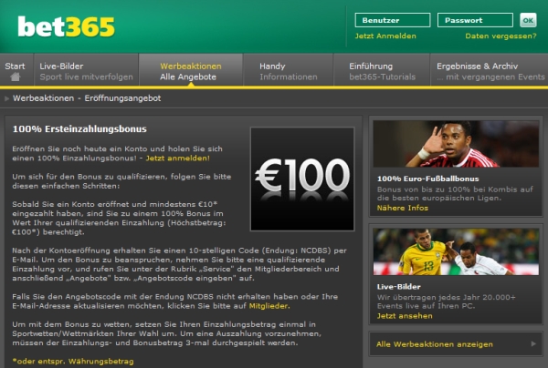 Sportwetten mit Wettbonus